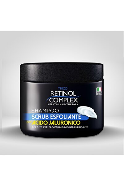 Retinol Complex Exfoliating shampoo-scrub with hyaluronic acid - 400 ml