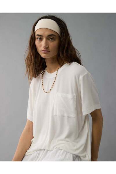 AMERICAN EAGLE AE Soft & Sexy Pocket T-Shirt