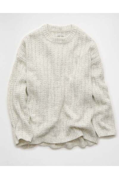 AMERICAN EAGLE AE Oversized Waffle Sweater
