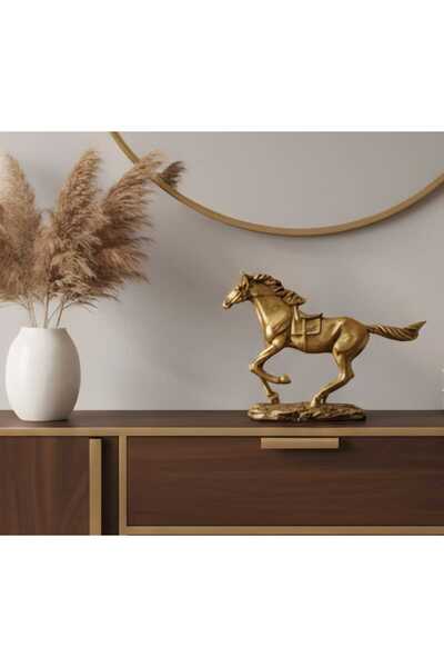 CURCUNA HEDİYELİK Koşan At Polyester Biblo