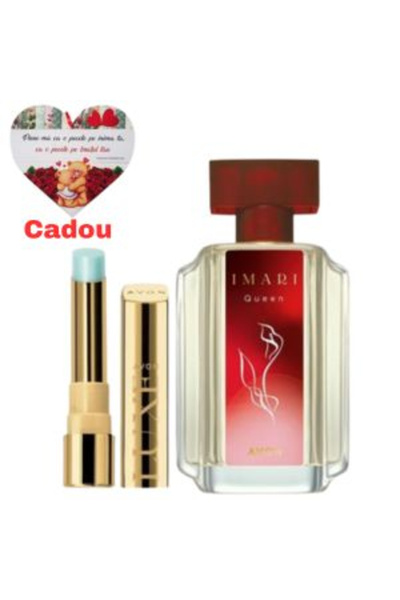 AVON Luxe lip treatment set with serum 3.5 g + Imari Queen eau de toilette 50...