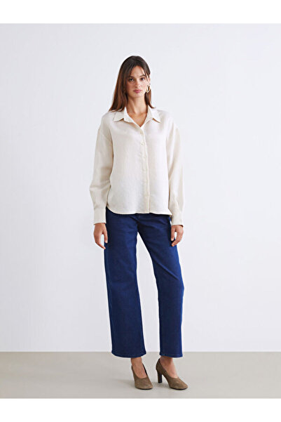 LC Waikiki Striped Poplin Women's Shirt