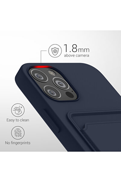 KWmobile Carcasă pentru Apple iPhone 12 / iPhone 12 Pro, silicon, albastră, 55112.17,