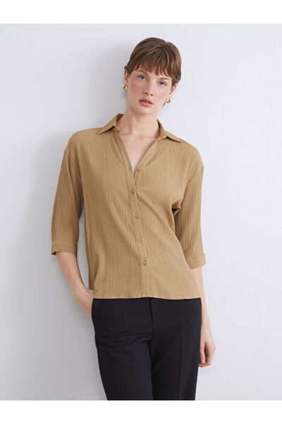 LC Waikiki Women's Textured Shirt