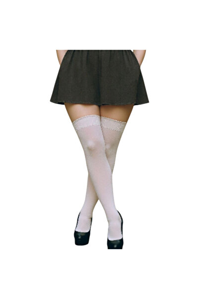 Star Fashion Thin three-quarter socks, tights style 40 DEN, set of 3 pieces, different colors