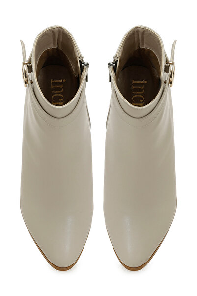 İnci MARS PR Bej Kadın Topuklu Bot