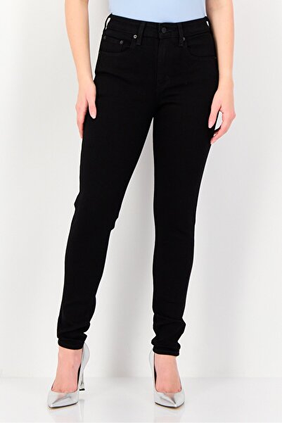 Levi's Women Skinny Fit Solid Stretchable Jeans, Black