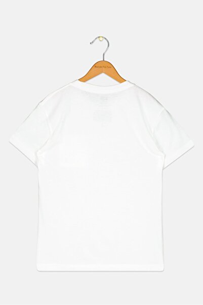 Levi's Kids Boy Brand Logo Stay Loose Pocket T-Shirt, White