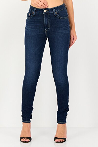 Levi's Women Skinny Fit Washed Stretchable Denim, Blue