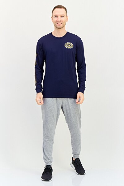 Under Armour Men Loose Fit Long Sleeve Outdoor T-Shirt, Navy