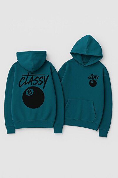 CLASSY.MODA Unisex Hooded Oversized Printed Sweatshirt–Hoodie 8 Top