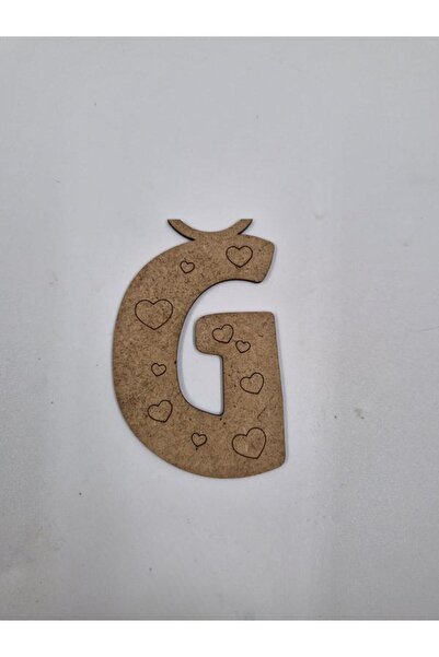 Mu Art Ahşap 20 قطعة من الحروف الخشبية للرسم، نشاط فني للمدرسة، مقاس 10 سم