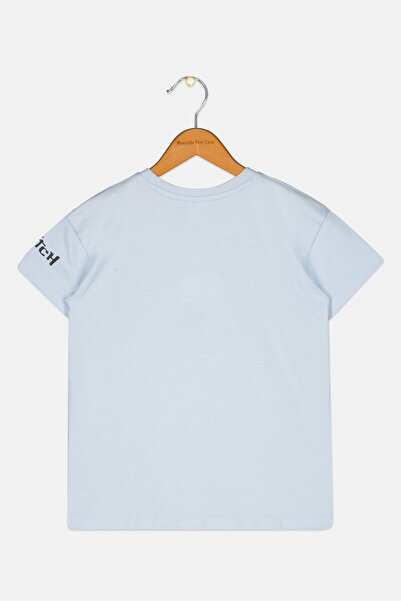 Disney Toddlers Girl Crew Neck Short Sleeve Graphic Print T-Shirt, Blue