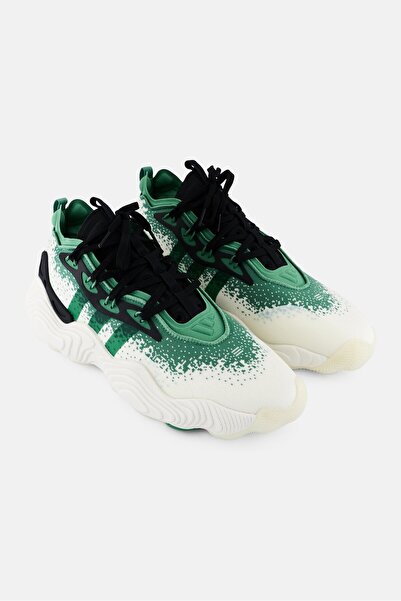 adidas Men Trae Young 3 Lace Up Basketball Shoes, Green