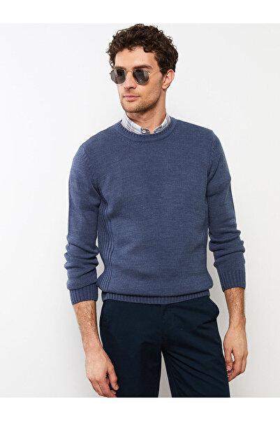 LC Waikiki Pulover pentru bărbați cu mânecă lungă cu guler rotund