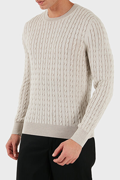 GRAN SASSO 100% Wool Regular Fit Crew Neck Sweater Men's Sweater 57101 14401 005