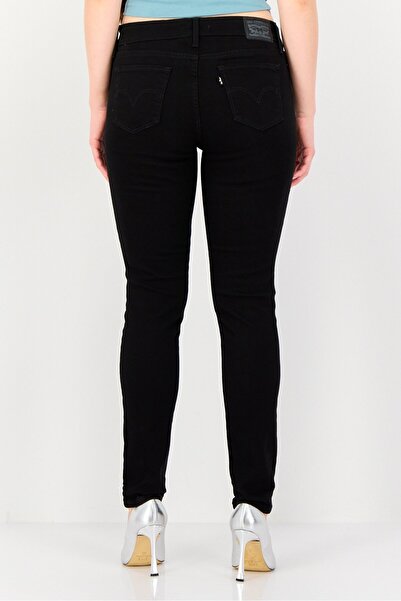 Levi's Women Slim Fit Solid Stretchable Denim, Black