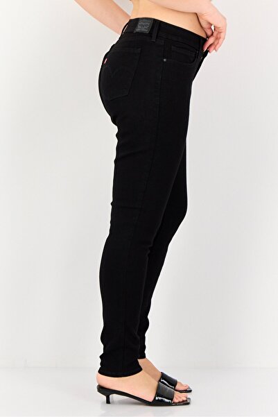 Levi's Women Slim Fit Solid Stretchable Denim, Black