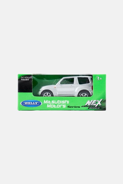 WELLY Mini Mitsubishi Motors Nex Model Car, Silver