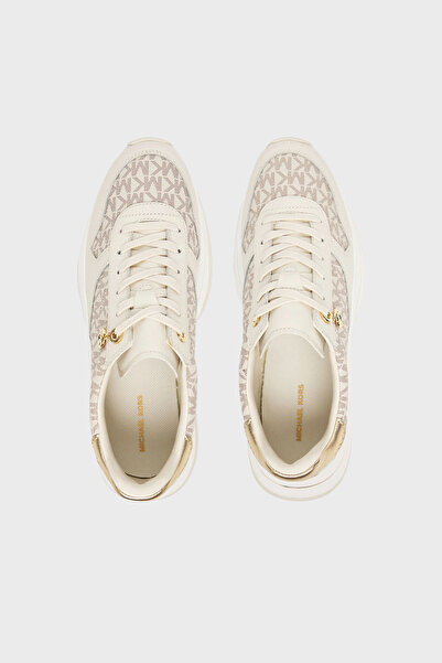 Michael Kors Deri Karışımlı Kalın Tabanlı Logolu Sneaker Ayakkabı 43F5ARFS2L150 AYAKKABI 43F5A