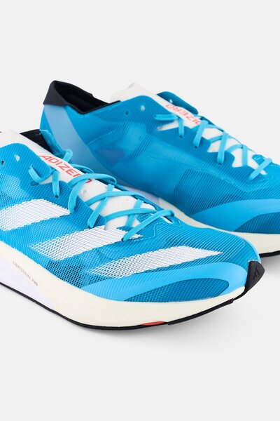 adidas Men Adizero Adios Lace Up Running Shoes, Blue