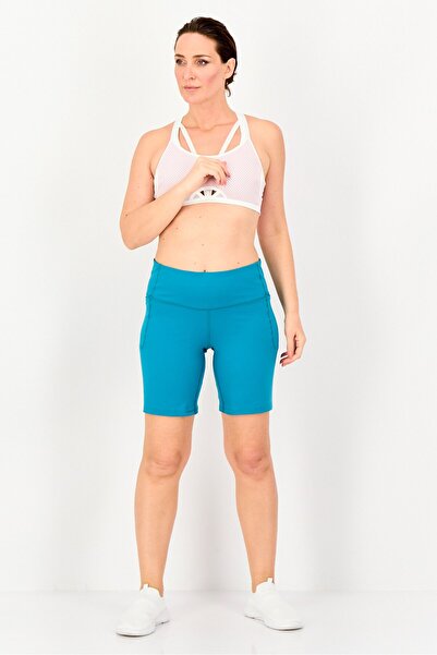 Under Armour Women Sportswear Fit Bike Shorts, Teal Green
