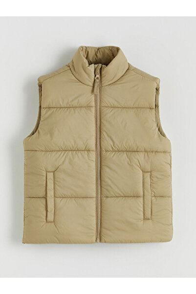 LC Waikiki Vestă pufă pentru băiat cu guler în picioare