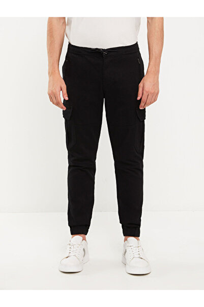 LC Waikiki Men's Slim Fit Gabardine Cargo Pants