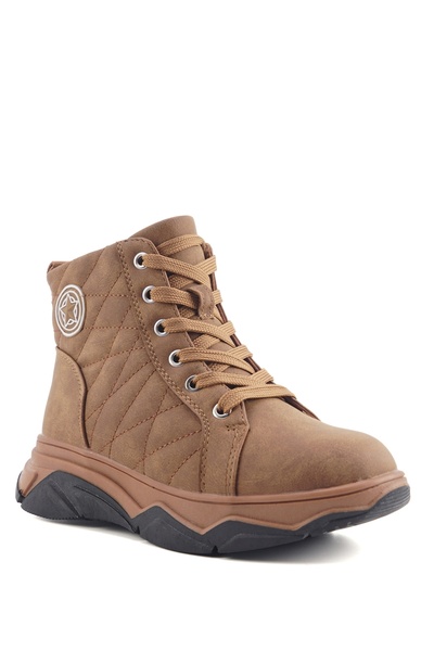 Kinetix KARO-KRK-INT 3PR Kahverengi Kız Çocuk Spor Ayakkabı