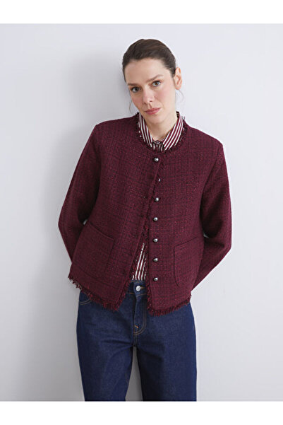 LC Waikiki Quality Parts from Çelebi Store Zero Roba Collar Women's Jacket
