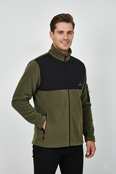 DYNAMO Мъжка флисова яке с цип и джобове, голям размер 6545 BGL-ST04918