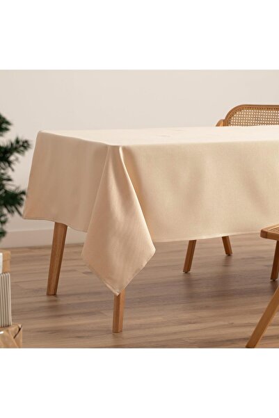 GAMUSI Christmas tablecloth GAMUSI, simple golden cut, rectangular, 140x240 cm, orange color