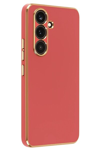 OEM سيليكون فوليت متوافق مع هاتف سامسونج جالاكسي A17 5G - أحمر-(5796) - NETIHV7174-7959