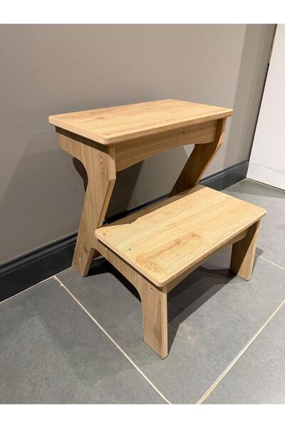 akçehome Basamaklı Mutfak Tabure Merdiven İskandinav Tarzı