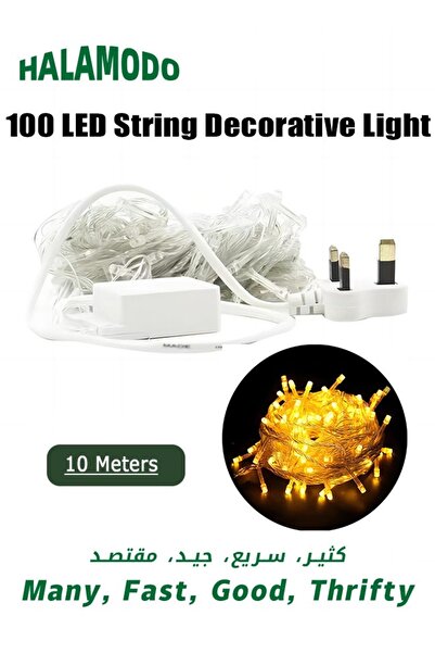 HALAMODO 100 LED String Decorative Light, Fairy Lights, String Lights, Firefl...