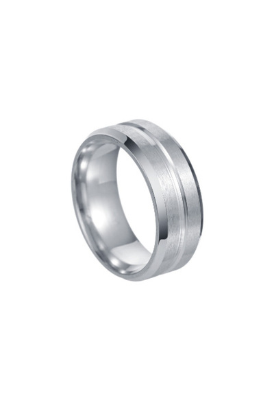 Choice ١٠ خواتم رجالية من الفولاذ المقاوم للصدأ ٨ مم، لون أسود مطفي، مناسبة لحفلات الزفاف والخطوبة والذكرى السنوية، متوفرة بالجملة.