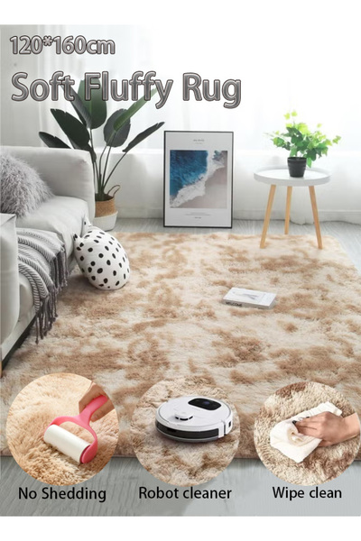 Generic Modern carpet with soft plush texture, suitable for living room, bedroom, and children's room