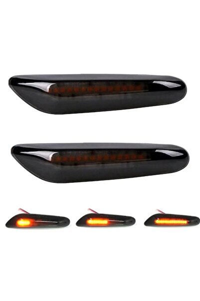 lumixauto Set of 2 Sequential Dynamic Wing Turn Signal Lights for BMW