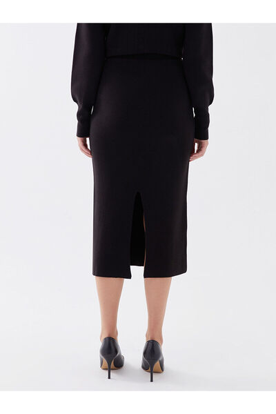 LC Waikiki Fustă tricotajă pentru femei, cu talie elastică, slim