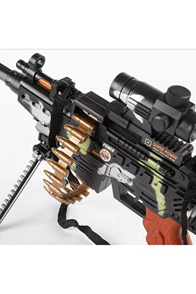 OEM Toy machine gun with sounds and lights, 70 cm, 5 years+