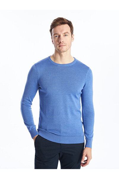 LC Waikiki Pulover pentru bărbați cu mânecă lungă cu guler rotund