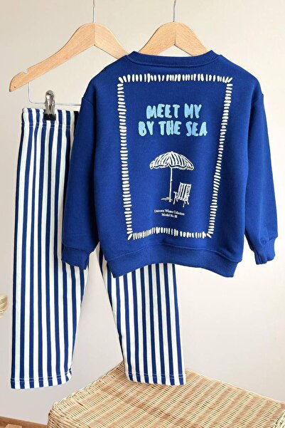 Minigimin Cicileri Miniğimin Cicileri Meet Sea cu imprimeu Set de 2 piese pen...