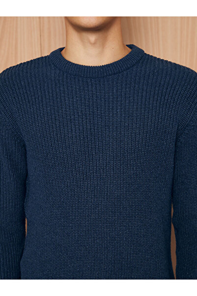 LC Waikiki Pulover pentru bărbați cu mânecă lungă cu guler rotund