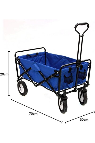 Twinkle Mart Garden Cart Outdoor Collapsible Folding Utility Wagon
