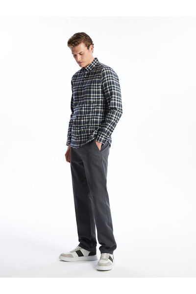 LC Waikiki Men's Chino Pants - Classic Anthracite, Comfortable Fit