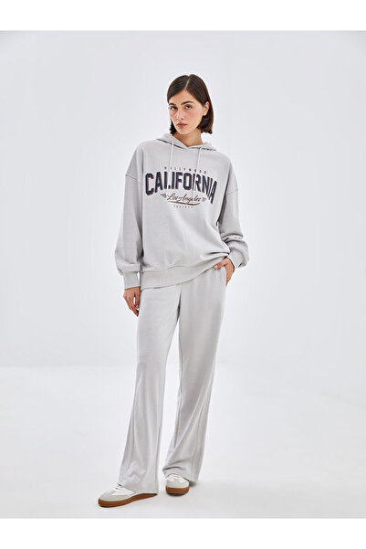 LC Waikiki Γυναικεία φούτερ με φαρδιά πόδι και ελαστική μέση