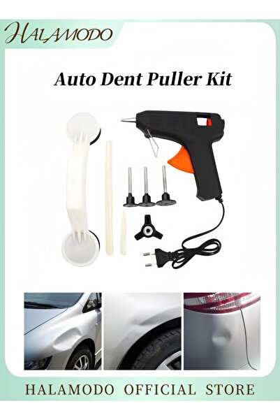 HALAMODO مجموعة سحب خدوش هيكل السيارة، مجموعة إصلاح الخدوش بدون طلاء مع جسر س...