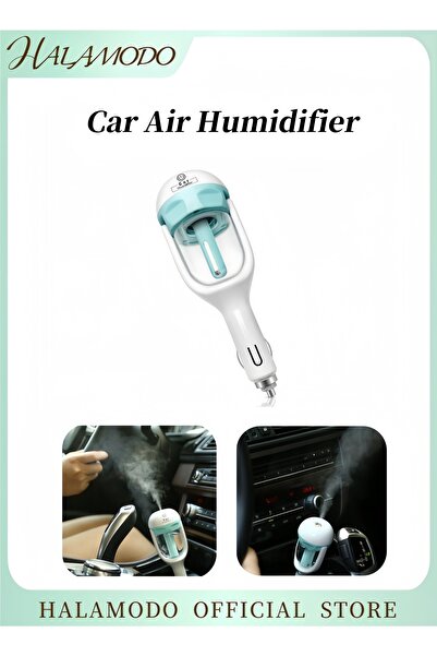 HALAMODO مرطب السيارة، موزع الزيوت العطرية للسيارة، معطر هواء السيارة المحمول...