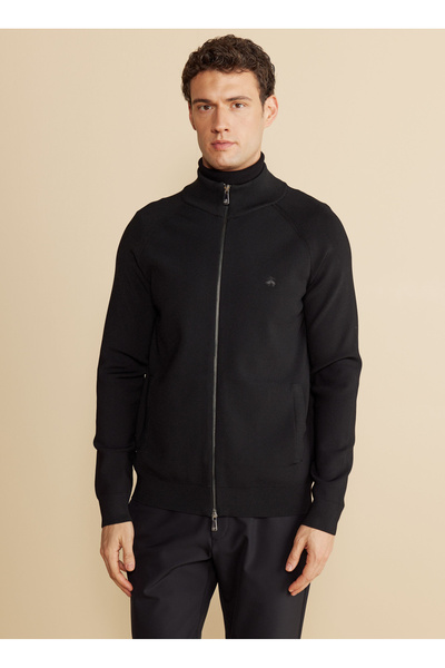 BROOKS BROTHERS Siyah Erkek Hırka BBFW25MKS003