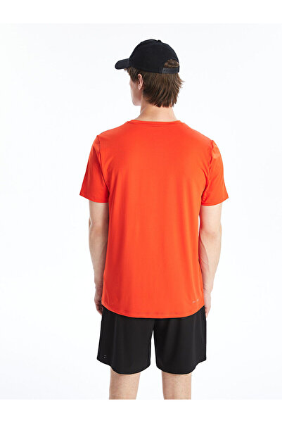 LC Waikiki Ανδρικό αθλητικό μπλουζάκι με κοντό μανίκι με λαιμόκοψη